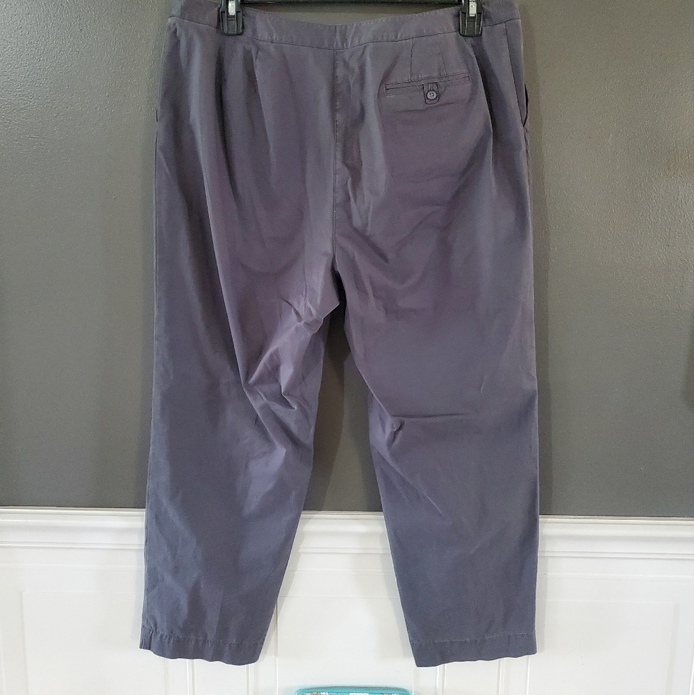 J. JILL Genuine Fit At Waist Chinos 18 - Picture 2 of 6